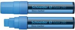 Schneider Marker cu creta lichida 5-15 mm Deco Schneider 260 ALBASTRU - Set 10 (5357)