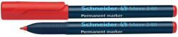 Schneider Marker permanent varf rotund 2 mm Schneider 240 ROSU - Set 10 (3030)