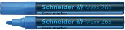 Schneider Marker cu creta lichida 2-3 mm Deco Schneider 265 ALBASTRU - Set 10 (5358)