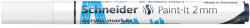 Schneider Marker cu vopsea acrilica Paint-It 310 2 mm Schneider ALB - Set 10 (PMK017)