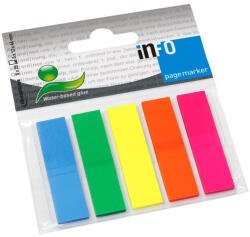  PageMarker 12 x 44 mm 125 file Info Notes 5 culori/set (4546)