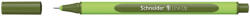 Schneider Liner 0.4 mm Line-Up Schneider KAKI - Set 10 (LIN034)