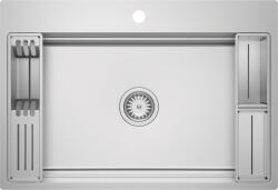 Deante Magnetic chiuveta din otel 76x52 cm oţel ZRM_010B (ZRM010B) Chiuveta