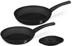 Fashion Set Tigaie 3 piese Fashion by Berlinger Haus, Colecția Matte Black- Rose gold (FTV-0048)