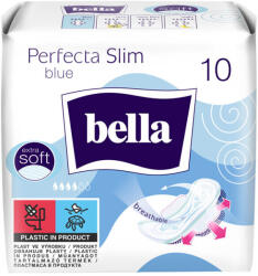 Bella Perfecta Slim Blue Absorbante igienice 10 buc (BE-013-RW10-290)