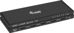 Equip Cabluri si adaptoare, Equip, 4x HDMI, 4K Ultra HD, 3840x2160px, Negru (332717)