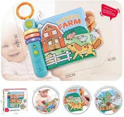 CHIPOLINO Interaktív zenélő könyv - Farm (3800933001573)