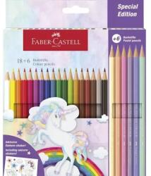 Faber-Castell Faber-Castell: Színes ceruza készlet - 18 + 6 db-os (111221) - jatekbolt