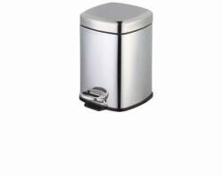PLASTOR Cos de gunoi patrat din inox cu pedala 12 l (PL38727) - 24mag Cos de gunoi