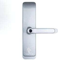 Smartpass Yala inteligenta SMARTPASS TOKYO SILVER cu amprenta, Bluetooth, Wi-Fi, PIN, RFID si cheie mecanica, IP65 (TOKYO-1TT-SI)