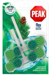 Peak Odorizant toaleta Odorizant WC Peak Flex Activ Pin cu parfum de pin 2x48 g Odorizant WC Peak 2 x 48 g Flex Activ Pin (LO11524N) - vexio