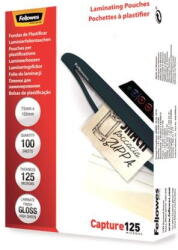 Fellowes Folie de laminat Folie laminat Fellowes 75 x 105 mm 125 microni 100 buc/top FOLIE LAMINAT 75X105MM 125 MICR 100BUC/TOP FELLOWE (FW5306901) - vexio