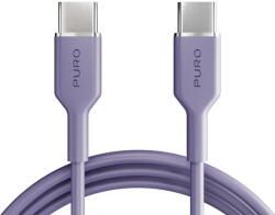 PURO ICON USB-C - USB-C Cable 1.5m - Purple (PUCCCICON15MTPINK17) - vexio