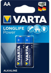 VARTA Longlife Power alkáli elem AA 2db (4906121412) (4906121412) - aqua