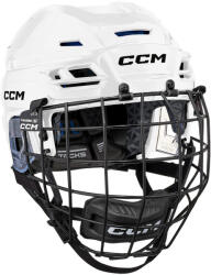 CCM Cască de hochei Tacks 310 White Combo Junior