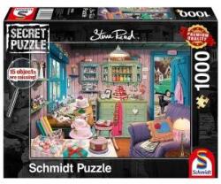 Schmidt Spiele Puzzle PQ 1000 (Secret Puzzle) Grandmas room G3