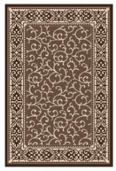 Delta Carpet Covor Dreptunghiular, 160 x 230 cm, Maro / Bej, Model Natura (NATURA-1918-91-1623) Covor