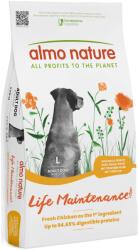 Almo Nature 2x12kg Almo Nature Life Maintenance Adult Large csirke & rizs száraz kutyatáp