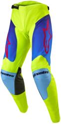 Alpinestars Racer Hoen 2024 motocross nadrág fluo sárga-kék-piros