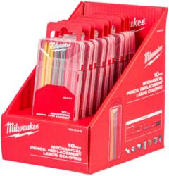 Milwaukee Mine colorate pentru creion mecanic pentru construcții - 10 BUC (4932501902)