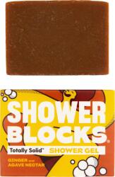 Shower Blocks Solid Shower Gel - Ginger & Agave Nectar Culoare: portocaliu/ (RES-TSO-GEL-GAN)