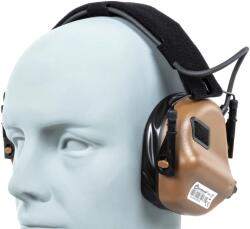 Earmor Protecție auditivă activă Earmor M31 Plus - Coyote Brown