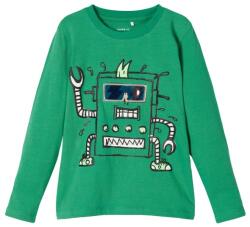 NAME IT cu mânecă lungă băieți T-shirt cu mânecă lungă verde (123A8C)