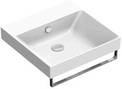 CATALANO New Zero mosdótál 50x50 cm négyzet klasszikus fehér fényes 0120500001 (0120500001)