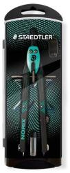 STAEDTLER Compasă de precizie, 3 piese, STAEDTLER "Norix® 555", verde