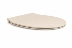 Hatria Capac vas wc cu soft close, quick release, ivory mat, Hatria Planeta (00Y9E812)