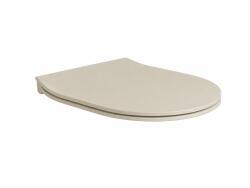 Hatria Capac vas wc cu soft close, quick release, sand mat, Hatria Planeta (00Y9E826)