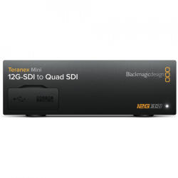 Blackmagic Design Teranex Mini 12G-SDI to Quad SDI convertor profesional Ultra HD cu loop through