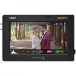 Blackmagic Design Video Assist 5" 12G HDR monitor și recorder profesional de teren Ultra HD 2500nits