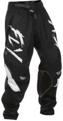 FLY Racing Pantaloni motocross copii FLY Racing Kinetic Stoke alb-negru (AIM174-0054)