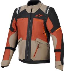 Alpinestars Geacă motocicletă Alpinestars Andes V4 Drystar maro deschis-portocaliu închis-negru (AIM100-1227)