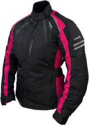 Roleff Geaca moto dama Roleff Venedig negru-roz (RO982)