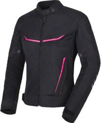 RSA Geaca moto dama RSA Runway negru-roz (RSABURUNWBPD)