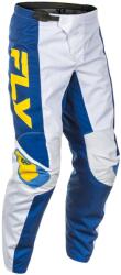FLY Racing Pantaloni motocross FLY Racing F-16 alb-albastru-galben (AIM171-0268)