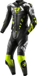 Rebelhorn Costum de motocicletă din piele din două piese Rebelhorn Inferno negru-galben fluo (PBRH-INFERNO-KOMBI-29)