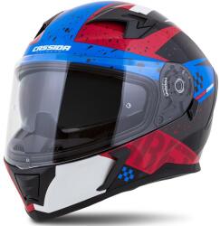 Cassida Cască de motocicletă integrală Cassida Integral 3.0 DRFT roșu-perlat albastru (AIM140-1525) - motozem - 403,60 RON