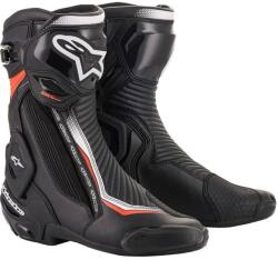 Alpinestars Cizme moto Alpinestars SMX Plus 2 negru-alb-rosu fluo (AIM130-264)