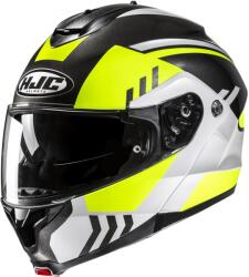 HJC Cască de motocicletă rabatabilă HJC C91N Kaon MC3H galben fluo-negru-gri (HJC107303)