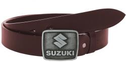 RSA Curea moto din piele cu cataramă Suzuki maro (KMS27SZBROWN) - motozem - 189,70 RON