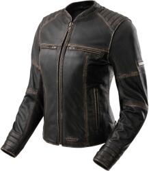 Rebelhorn Geacă de motocicletă din piele de damă Rebelhorn Hunter II maro (PBRH-LJ-HUNTER-II-LADY-LJ35)