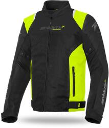 Seventy Degrees Geacă de motocicletă SEVENTY DEGREES SD-JR48 negru-galben-fluo (SD-JR48-FLUO)