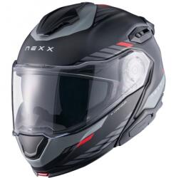 NEXX Helmets Casca de motocicleta rabatabila Nexx X. Lifetour Globe negru-rosu mat lichidare (NEX01XLT0148002900) - motozem - 2 360,20 RON