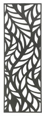  - Fali dekorpanel, ágak minta, 50x150 cm, 3 mm HDF - Antracit (FP4 - Antracit)