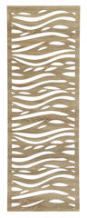  - Fali dekorpanel, hullám minta, 50x150 cm, 3 mm HDF - Sonoma tölgy (FP5 - Sonoma)