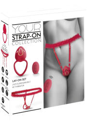 You2Toys - vibrator clitoridian purtabil (roșu) (54084150000) Vibrator