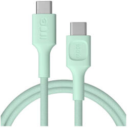Green Cell USB-C kábel 1.2m 100W PowerStream gyorstöltő PD mentazöld - GreenCell (GC36837)